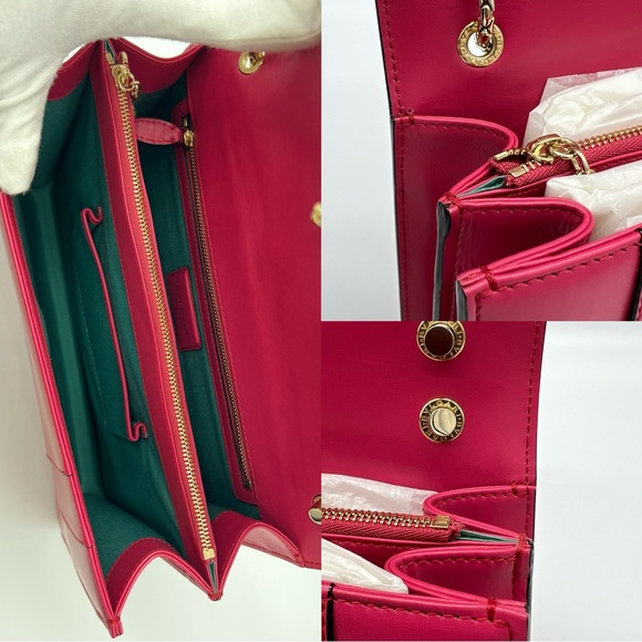 ❌SOLD❌Authentic Bvlgari Serpenti Forever medium chain bag - Picture 12 of 15